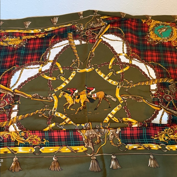Hermes Accessories - Luxurious Hermes Paris Equestrian Scarf
